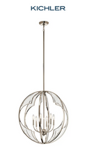 Load image into Gallery viewer, Montavello 6 Light Medium Chandelier by Kichler - 43097PN