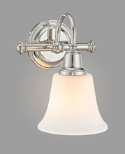 Load image into Gallery viewer, WL-2084 Hagan 1 Light Wall Sconce, Satin Nickel