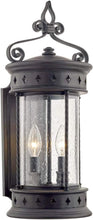 Load image into Gallery viewer, WL-2299 Valencia Outdoor Wall Lantern, Old Bronze