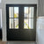 Black double French entry doors - door installation, So-Lo Hardware El Paso