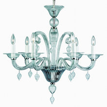Load image into Gallery viewer, Eurofase Ciatura 6-Light Chrome Transitional Chandelier
