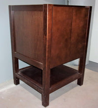 Load image into Gallery viewer, SUNCO INC. S1-VS2421/2DR-R-B-SC Open Shelf Post Vanity (For Sale In Store Only)