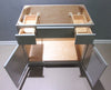 36" PEBBLE GREY VANITY BASE TOP DRAWERS, 2 DOORS, 2 DRAWERS 1 FALSE FRONT