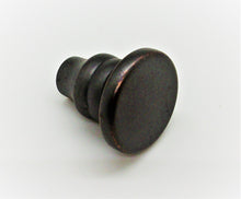 Load image into Gallery viewer, Home - 7/8&quot; Diameter Knob 25mm Height, Oil Rubbed Bronze finisih #085-03-0852