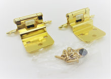 Load image into Gallery viewer, LG Sourcing 2-Pack 3/8&quot; Self-Close Hinge, Brass Surface #90390
