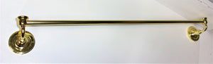 Tuscany Parkway Collection 24" Towel Bar in Bright Brass Finish #65-1130