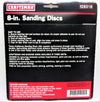 Craftsman granos surtidos/dorso adhesivo de 8 pulgadas. Discos de lijado #928318