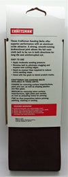 Craftsman 4"x24" Sanding Belt, medium 80 grit #928383