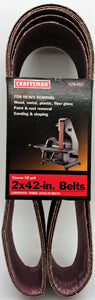 Craftsman 3-Pack 2"x42" Sanding Belt 50 Grit #928482
