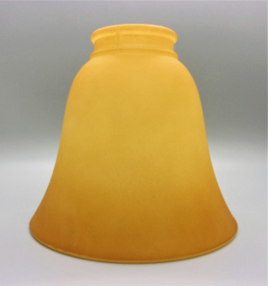 DSS - Necksand Busted Bell Glass Lamp Shade #G005B