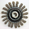Bosch WB 537 Rueda de alambre anudado trenzado de cable completo de acero inoxidable de 4" M-14 x 2 EE. UU.