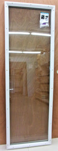 Inserciones de vidrio de puerta completa frontal transparente de 20 x 64 pulgadas con marco 1 - Lite ("Solo a la venta en la tienda")