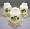 ANG RLO - Ruffled Rose Bud Glass Lamp Shade #81482