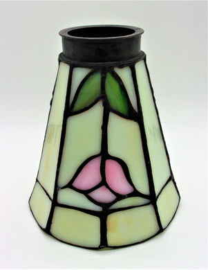Angelo Brothers Company - Pantalla de lámpara de vitral Tiffany Bell #81266