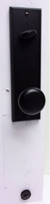 HAUN Iron Door Manija HH8669-BA cilindro único, acabado negro mate