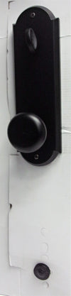 HAUN Iron Door Manija "Ficticia" HH8668-BD, acabado negro mate