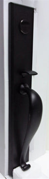 HAUN Iron Door Manija "Ficticia" HH8669-BD, acabado negro mate