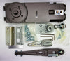 Lawrence Hardware - Cierrapuertas superior oculto eléctrico ajustable # Serie 300