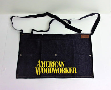 Delantal de cintura vaquero American Woodworker 107