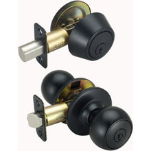 Load image into Gallery viewer, Helena Black Door Knobs (Click on Picture ☝to See Variants of this Model)