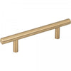 3" Center-to-center Satin Bronze Naples Cabinet Bar Pull #136SBZ