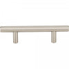 3" Center-to-center Satin Nickel Naples Cabinet Bar Pull #136SN