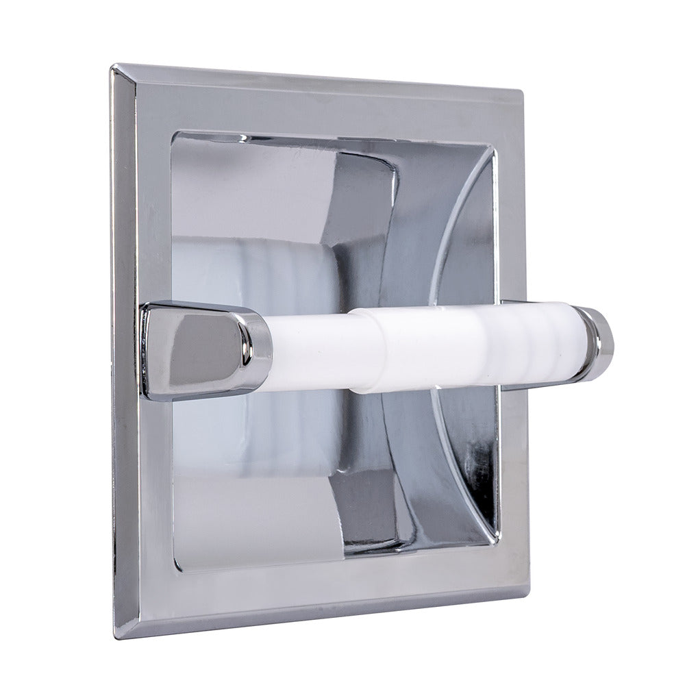 Recessed Toilet Paper Holder – Chrome #15209
