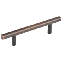 Load image into Gallery viewer, 96 MM CENTER-TO-CENTER DARK BRUSHED BRONZE NAPLES CABINET BAR PULL 156DBB