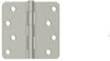 4"x4" 1/4" Radius Satin Nickel Door Hinge #HG4I1415