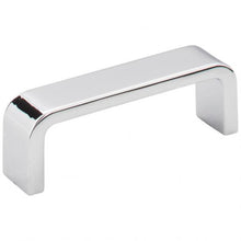 Load image into Gallery viewer, 4&quot; Center-to-Center Polished Chrome Square Asher Cabinet Pull #193-4PC
