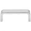 3" Center-to-Center Polished Chrome Square Asher Cabinet Pull #193-3PC