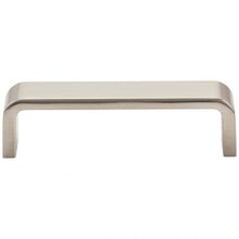 Load image into Gallery viewer, 96 mm Center-to-Center Satin Nickel Square Asher Cabinet Pull #193-96SN