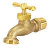 Brass Hose Bibb 1/2 in. MIP x 1/2 in. MHT