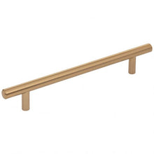 Load image into Gallery viewer, 160 mm Center-to-Center Satin Bronze Naples Cabinet Bar Pull #220SBZ