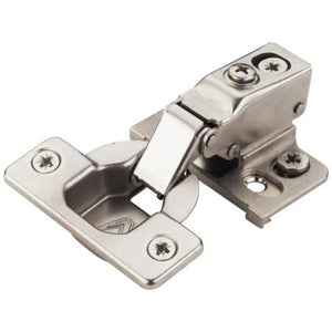 105° 1/2" OVERLAY CAM ADJUSTABLE SOFT-CLOSE FACE FRAME HINGE WITH DOWELS #22855-9SFT