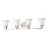 Eurofase Fountaine 4LT Vanity Light Chrome 23051-010