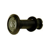 BHP 290BLK 1/2" 180 Degree Door Viewer, Black