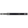 12" (pair) Black Standard Duty 100 Lb Full Extension Side Mount Ball Bearing Split Slides - Cabinet Member