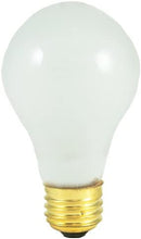 Cargar imagen en el visor de la galería, Bulbrite 120060 60A-220 60 vatios de alto voltaje incandescente estándar A19 base media esmerilada paquete de 2