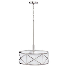 Load image into Gallery viewer, Edenbroo 3 Light Pendant Brushed Nickel #34720