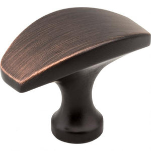 1-1/2" OVERALL LENGTH BRUSHED OIL RUBBED BRONZE COSGROVE CABINET "T" KNOB #382DBAC