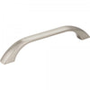 128 Mm Center-to-center Satin Nickel Square Sonoma Cabinet Pull#4128SN
