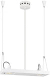 Eglo Lighting 90688A Vectus - Isla de dos luces, acabado blanco