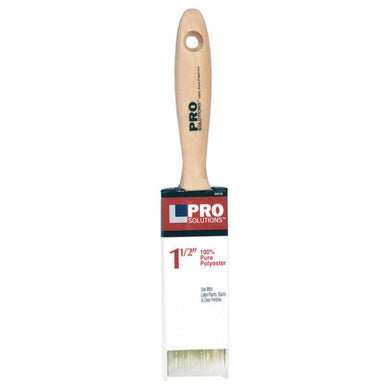 1-1/2″ Pro Solutions 24115 Polyester Paint Brush, Beavertail Handle