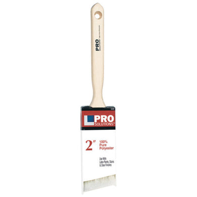 2″ Pro Solutions 24220 Polyester Paint Brush Angle Sash, Standard Handle