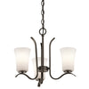 Kichler 3 Light Armida Olde Bronze Chandelier 43073OZFL