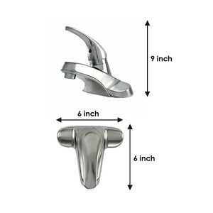 Wasserman 50176163 - Single Handle Lavatory Hybrid Metal Deck Faucet