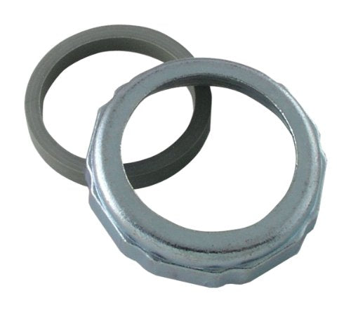 LDR 505 6520 PLATED SLIP NUT AND WASHERS, 1-1/4-INCH, CHROME AND RUBBER