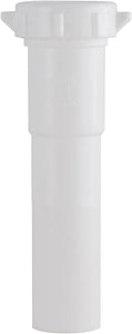 LDR Industries 506 6198 PVC Extension with Nut, 1-1/4" x 6"
