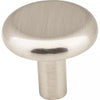 1-1/4" Diameter Satin Nickel Round Seaver Cabinet Knob #511SN